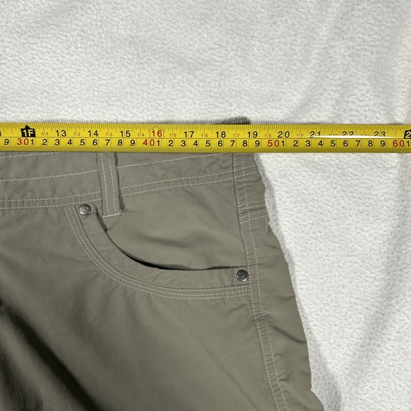 KUHL Liberator Convertible Pants Mens 38 x 30 Beige Zip Off Stealth Hiking Cargo - Picture 7 of 8